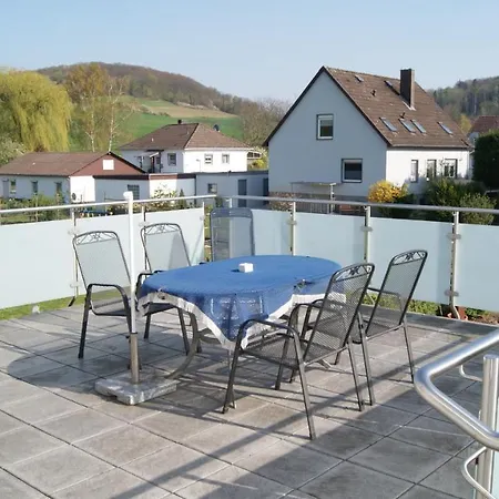 Komplette Wohnung im schönen Weserbergland / Heyen Exterior foto