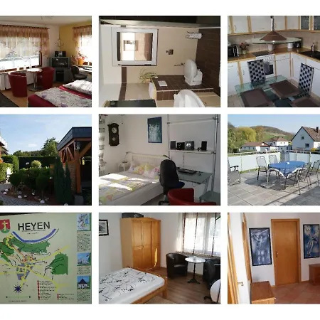 Komplette Wohnung im schönen Weserbergland / Heyen Exterior foto